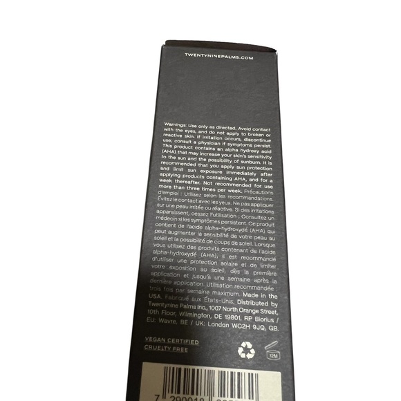 NIB Twenty-Nine Palms Mesa Mystic Facial Exfoliating Solution 3.4 fl. oz. - Picture 6 of 7